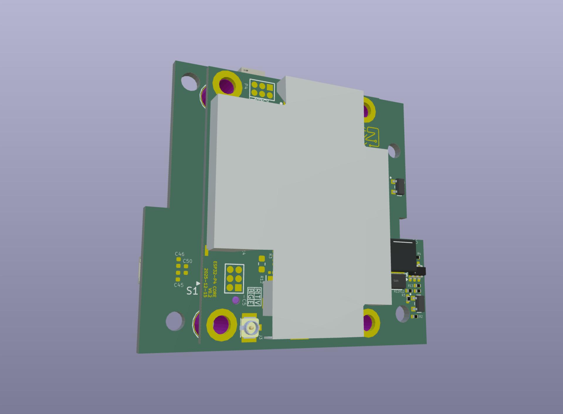 YeaCreate-ESP32-P4-CORE 核心板配套